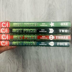 Sgt Frog Vol 1 2 3 4 Manga Lot Tokyopop Mine Yoshizaki Teen Comedy Paperbacks